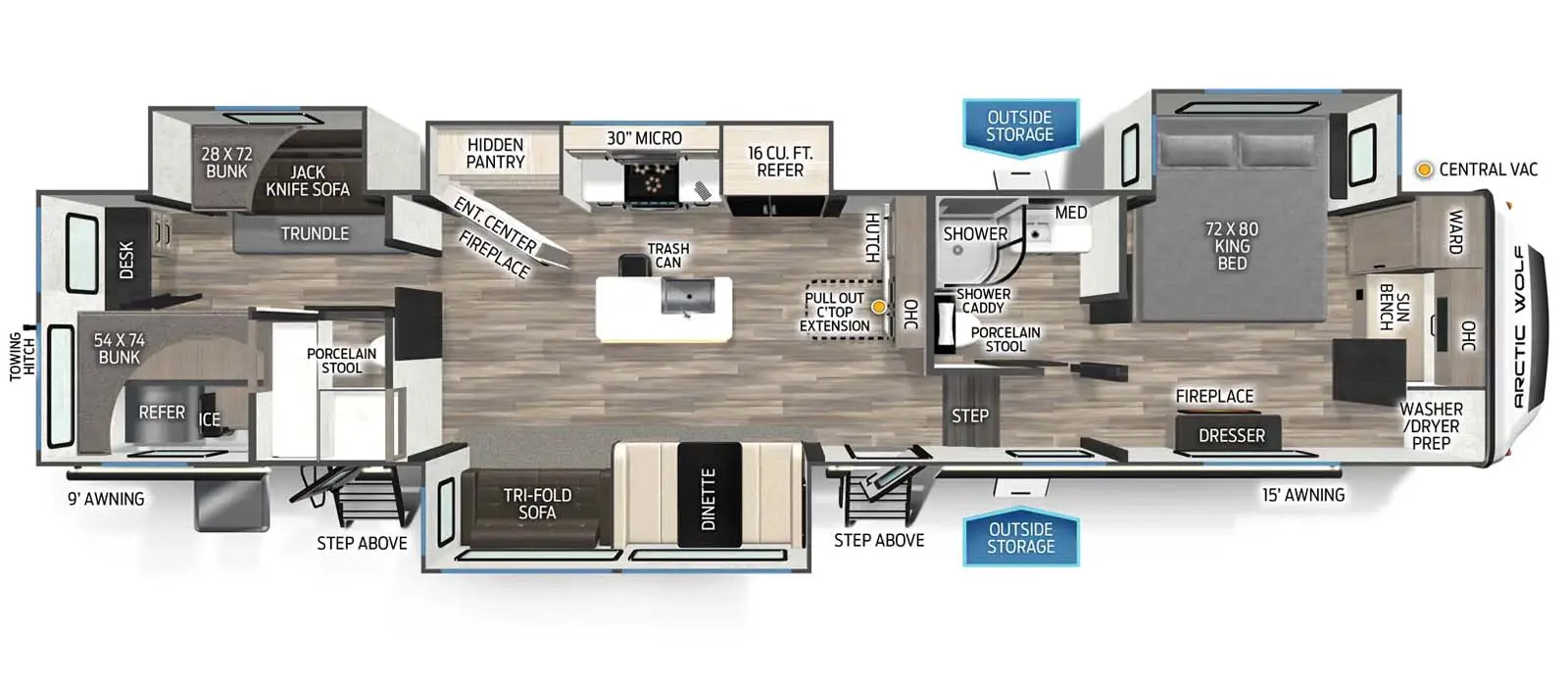 3850SUITE Floorplan Image